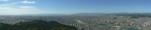 panorama view of Noubi plane