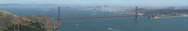 panorama view of GGB