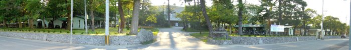 panorama view of high school