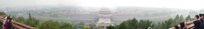 panorama view of Beijing