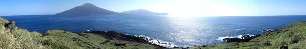 panorama view of Hachijojima