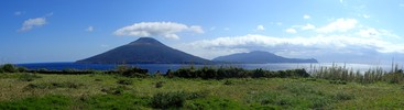 panorama view of Hachijojima