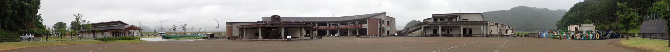 panorama view of Ishinomaki